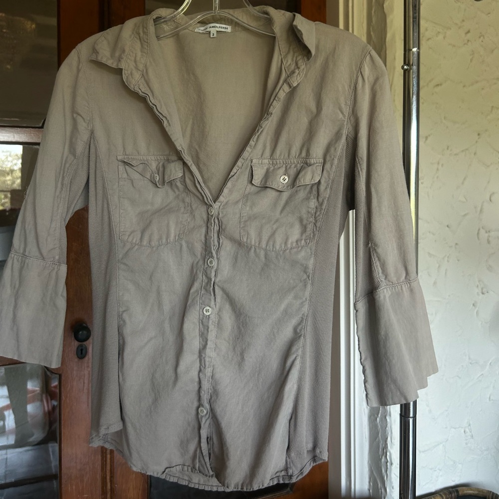 James Perse Light Tan Top